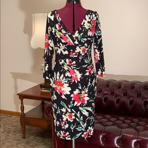 Floral Lauren Ralph Lauren faux wrap